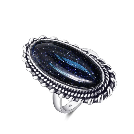 Desert Bloom Turquoise Ring – A Statement of Earthy Elegance